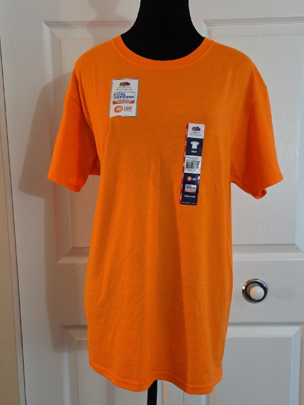 Fruit of the Loom Orange Platinum Crewneck Tee